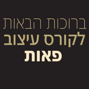 קורס עיצוב פאות